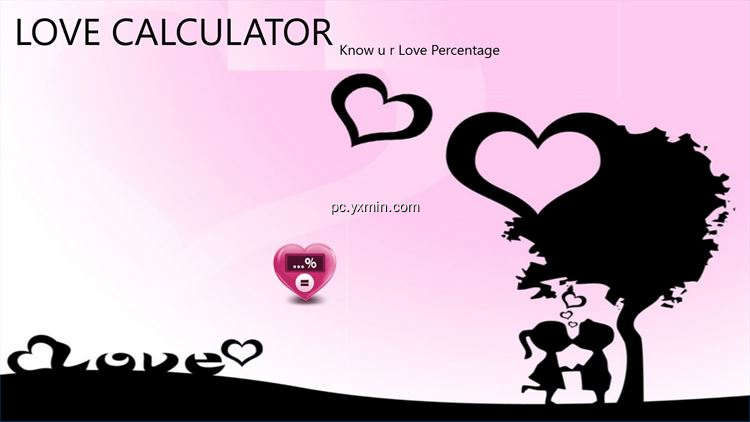 【图】LOVE CALCULATOR-KNOW UR LOVE PERCENTAGE(截图1)