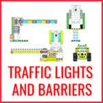 Traffic lights & barriers for Lego WeDo 2.0 45300 instruction