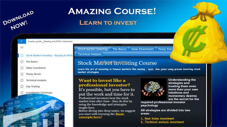 【图】Stockmarket investment course: Nasdaq, NYSE, Dow Jones and more(截图2)