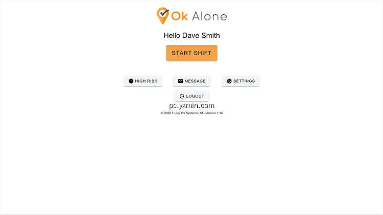 【图】Ok Alone Lone Worker App(截图2)