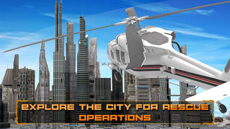 【图】City Helicopter Rescue Flight – Air Help Service(截图1)