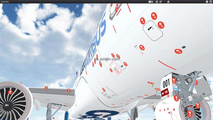【图】Airbus A320 SGP – Walk Around Simulator(截图2)
