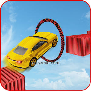 Extreme Impossible Race Car Stunt game