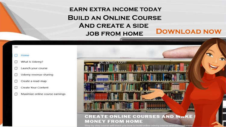 【图】Earn extra income online: Learn to build online course with udemy(截图1)