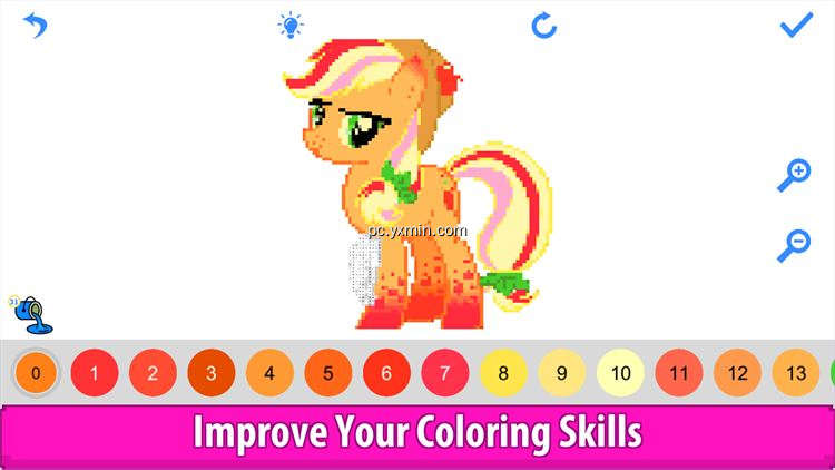 【图】Pony Color by Number – Unicorn Pixel Art Coloring(截图2)