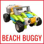 Beach Buggy: all-wheel drive car for Lego WeDo 2.0 45300 instruction with programs