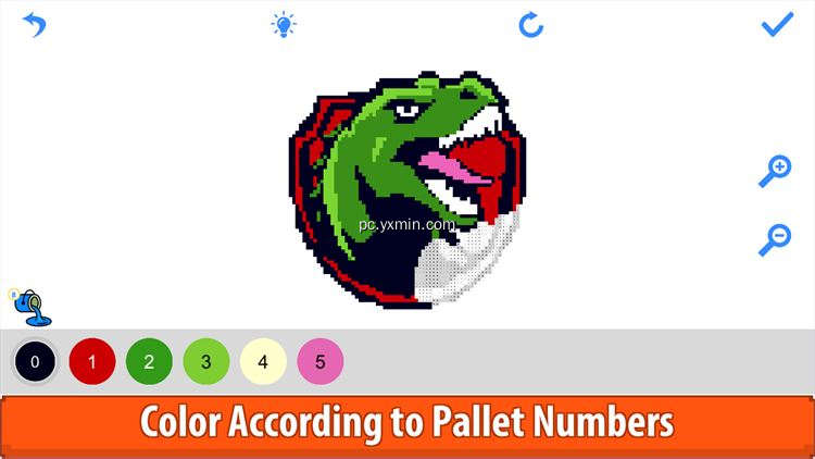 【图】Dinosaurs Color by Number-Pixel Art Draw Coloring(截图2)