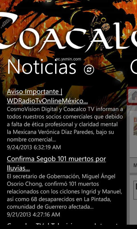 【图】Coacalco TV | Television por Internet(截图 1)
